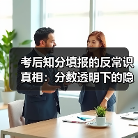 考后知分填报的反常识真相：分数透明下的隐形竞争压力（图2）