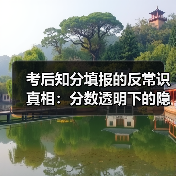 考后知分填报的反常识真相：分数透明下的隐形竞争压力（图4）