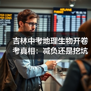 吉林中考地理生物开卷考真相：减负还是挖坑？（图4）