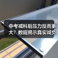 中考减科后压力反而更大？数据揭示真实减负效果（图1）