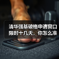 清华强基破格申请窗口限时十几天，你怎么准备？（图1）