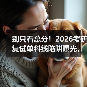 别只看总分！2026考研复试单科线陷阱曝光，一不小心就翻车（图1）