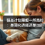 强基计划限报一所高校:是简化选择还是加剧焦虑?(图1) 强基计划限报一所高校:是简化选择还是加剧焦虑?(图1)
