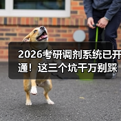 2026考研调剂系统已开通!这三个坑千万别踩(图4) 2026考研调剂系统已开通!这三个坑千万别踩(图4)