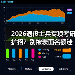 2026退役士兵专项考研扩招?别被表面名额迷惑(图2) 2026退役士兵专项考研扩招?别被表面名额迷惑(图2)