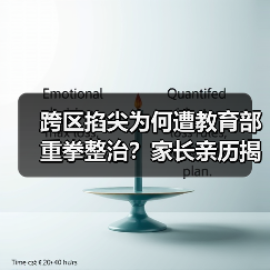 跨区掐尖为何遭教育部重拳整治?家长亲历揭露真相(图1) 跨区掐尖为何遭教育部重拳整治?家长亲历揭露真相(图1)