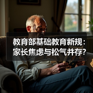 教育部基础教育新规:家长焦虑与松气并存?(图2) 教育部基础教育新规:家长焦虑与松气并存?(图2)