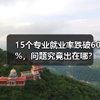 15个专业就业率跌破60%,问题究竟出在哪?(图1) 15个专业就业率跌破60%,问题究竟出在哪?(图1)