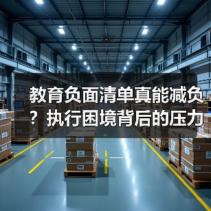 教育负面清单真能减负？执行困境背后的压力转移（图3）