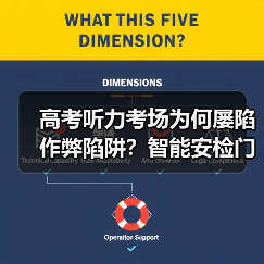 高考听力考场为何屡陷作弊陷阱?智能安检门与数字水印如何守护公平?(图1) 高考听力考场为何屡陷作弊陷阱?智能安检门与数字水印如何守护公平?(图1)