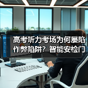 高考听力考场为何屡陷作弊陷阱?智能安检门与数字水印如何守护公平?(图4) 高考听力考场为何屡陷作弊陷阱?智能安检门与数字水印如何守护公平?(图4)