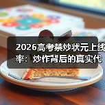 2026高考禁炒状元上线率：炒作背后的真实代价与教育反思（图3）