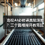 高校AI必修课真能落地?三个真相揭开教育乱象(图4) 高校AI必修课真能落地?三个真相揭开教育乱象(图4)