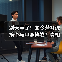 别天真了！冬令营补课换个马甲照样卷？真相揭秘（图1）