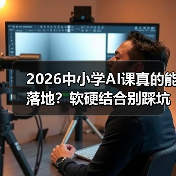 2026中小学AI课真的能落地?软硬结合别踩坑(图4) 2026中小学AI课真的能落地?软硬结合别踩坑(图4)