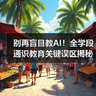 别再盲目教AI！全学段通识教育关键误区揭秘（图3）