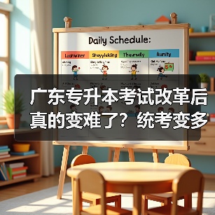 广东专升本考试改革后真的变难了？统考变多需调整备考策略（图3）