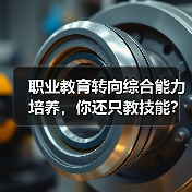 职业教育转向综合能力培养,你还只教技能?别再当“高级螺丝刀”!(图4) 职业教育转向综合能力培养,你还只教技能?别再当“高级螺丝刀”!(图4)