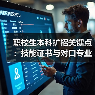 职校生本科扩招关键点:技能证书与对口专业抢跑攻略(图2) 职校生本科扩招关键点:技能证书与对口专业抢跑攻略(图2)