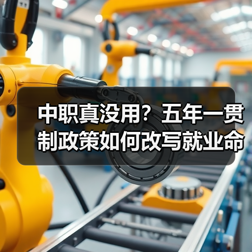 中职真没用?五年一贯制政策如何改写就业命运(图3) 中职真没用?五年一贯制政策如何改写就业命运(图3)