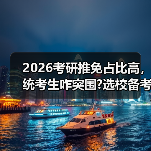 2026考研推免占比高,统考生咋突围?选校备考全攻略(图3) 2026考研推免占比高,统考生咋突围?选校备考全攻略(图3)