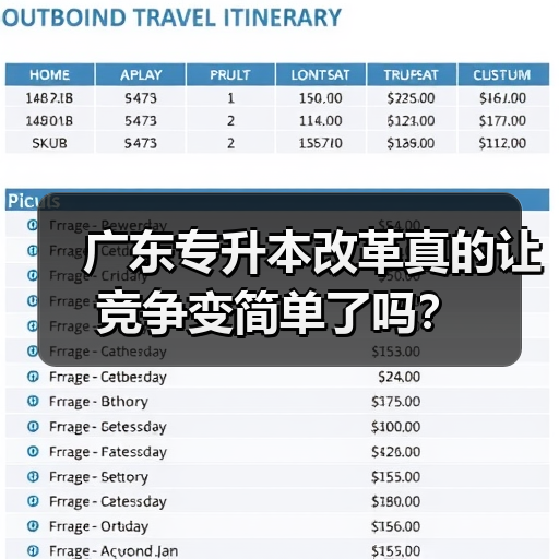 广东专升本改革真的让竞争变简单了吗?(图4) 广东专升本改革真的让竞争变简单了吗?(图4)