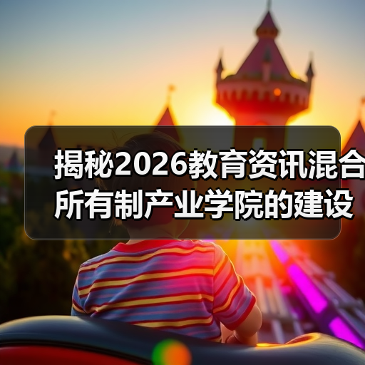 揭秘2026教育资讯混合所有制产业学院的建设真相（图3）