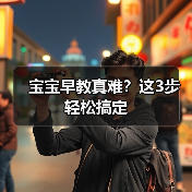 宝宝早教真难?这3步轻松搞定(图1) 宝宝早教真难?这3步轻松搞定(图1)