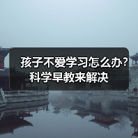 孩子不爱学习怎么办？科学早教来解决（图4）